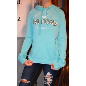 Blue “Hollister” Hoodie